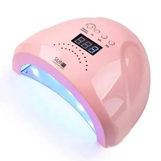 CABINE SUN 1S COM VISOR- ROSA INVILA - Tudo para unhas em gel