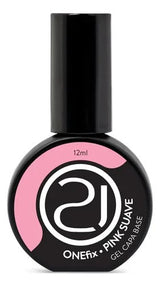 CAPA BASE NAILS 21 ONE FIX PINK SUAVE- 12ML INVILA - Tudo para unhas em gel