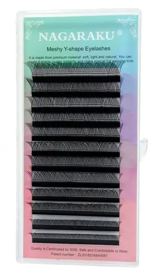 CILIOS NAGARAKU 0.07D Y 8MM INVILA - Tudo para unhas em gel