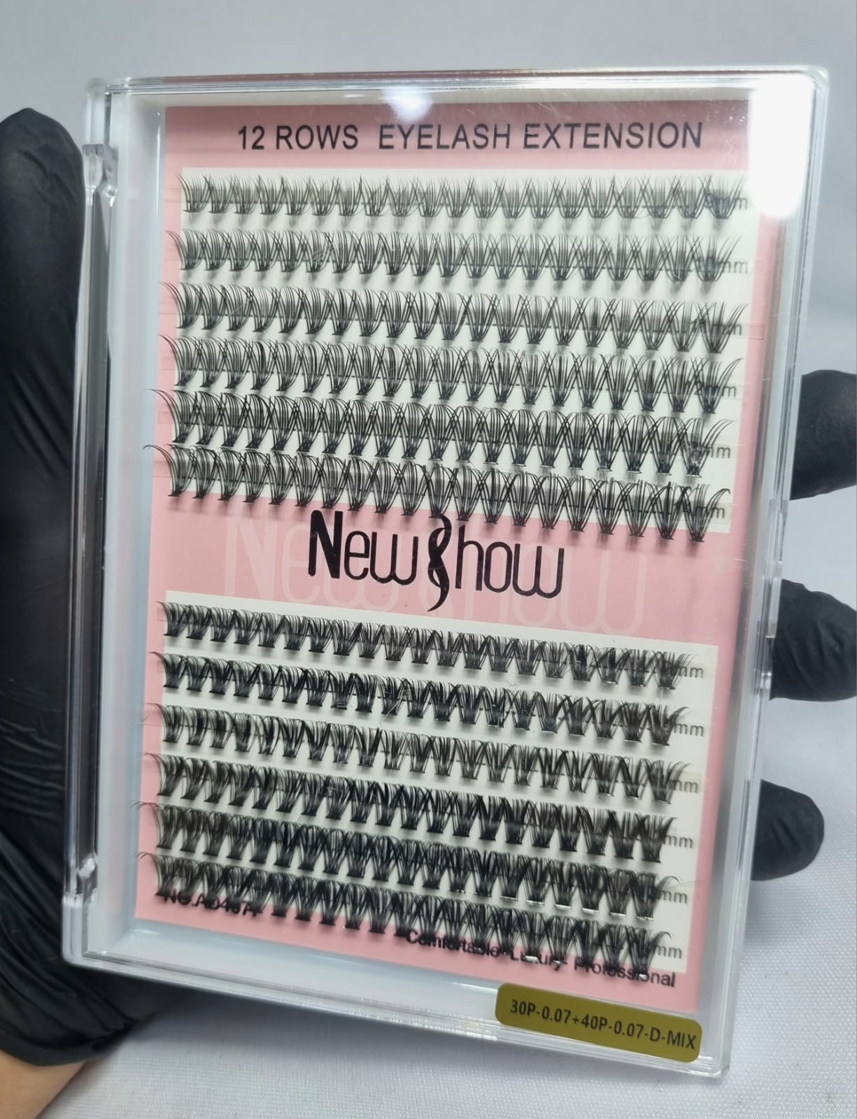 CÍLIOS NEW SHOW 30P 0.07 40P 0.07D MIX INVILA - Tudo para unhas em gel