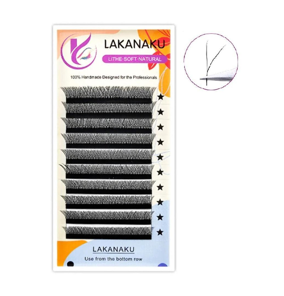 CÍLIOS Y LAKANAKU- MIX 9-15mm INVILA - Tudo para unhas em gel