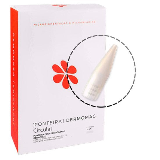 PONTEIRA DERMOMAG CIRCULAR 1und INVILA - Tudo para unhas em gel