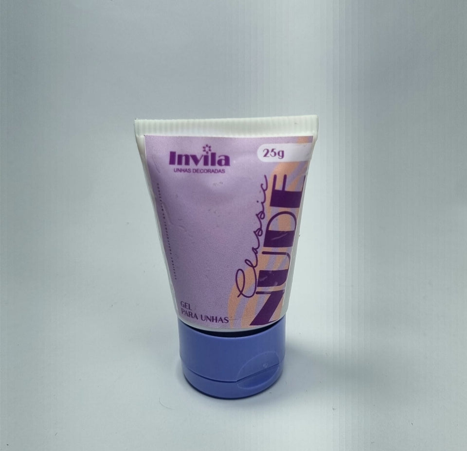 BISNAGA CLASSIC NUDE 25G -INVILA INVILA - Tudo para unhas em gel