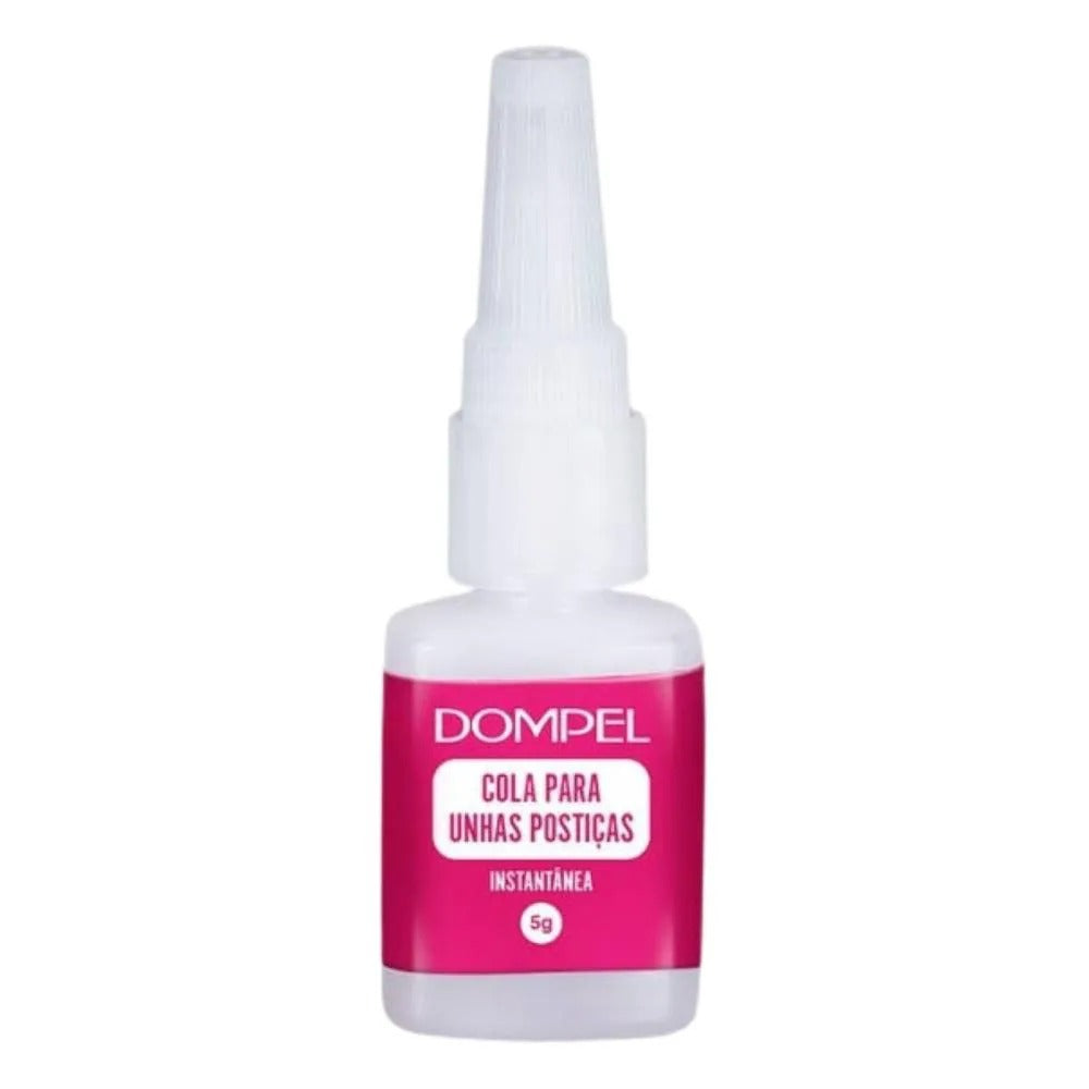 COLA PARA UNHAS POSTIÇAS DOMPEL- 5g INVILA - Tudo para unhas em gel
