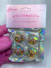 DECORAÇÃO PARA UNHA DIVERSOS COLORIDO GWEN- 4UND INVILA - Tudo para unhas em gel