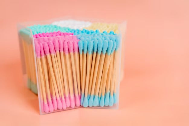COTONETE COLORIDO 100 UNID INVILA - Tudo para unhas em gel