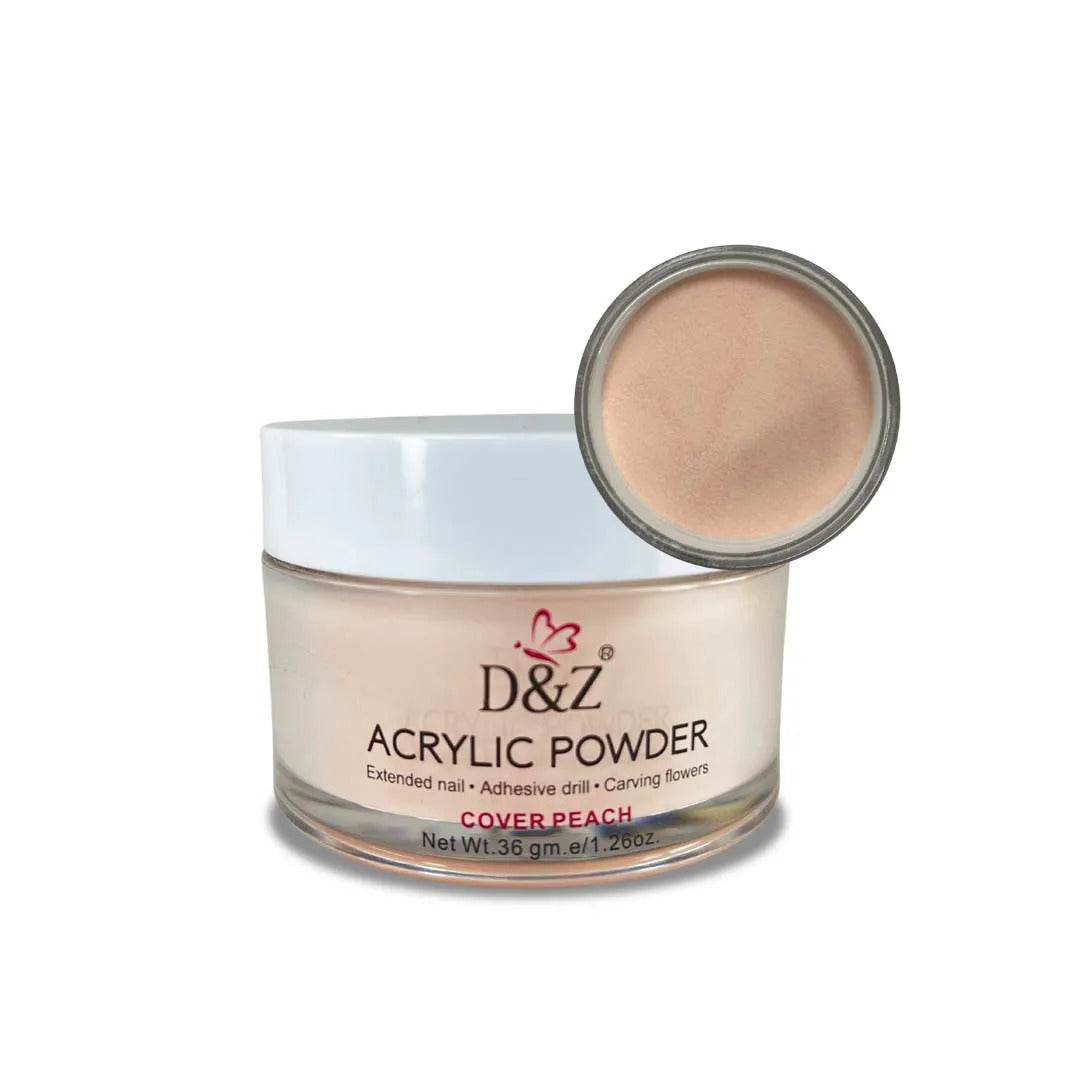 Pó Acrílico Cover Peach 36g INVILA - Tudo para unhas em gel