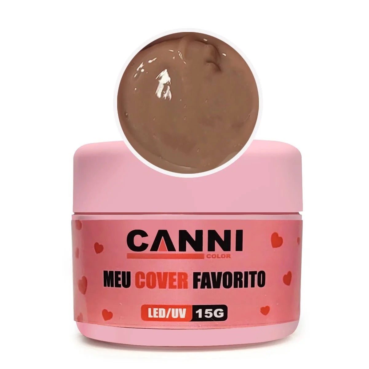 GEL CANNI MEU COVER FAVORITO 15G INVILA - Tudo para unhas em gel
