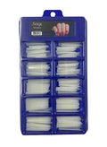 TIPS CURVATURA C LEITOSA SIOUX- 100 UND INVILA - Tudo para unhas em gel