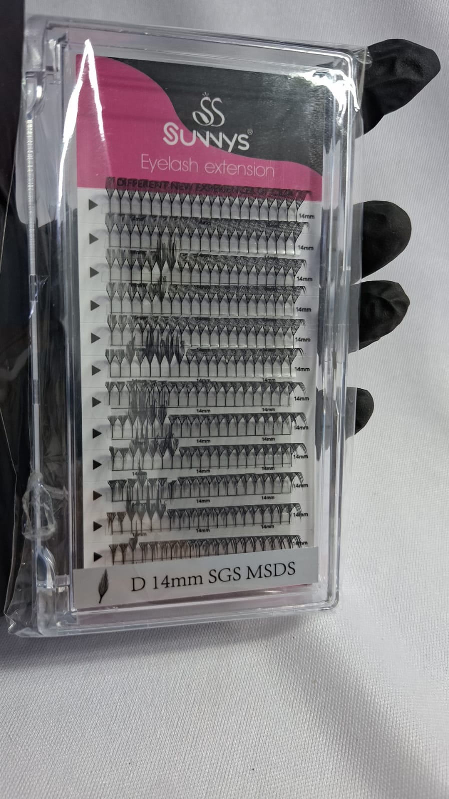 CILIOS SUNNYS D 14MM INVILA - Tudo para unhas em gel