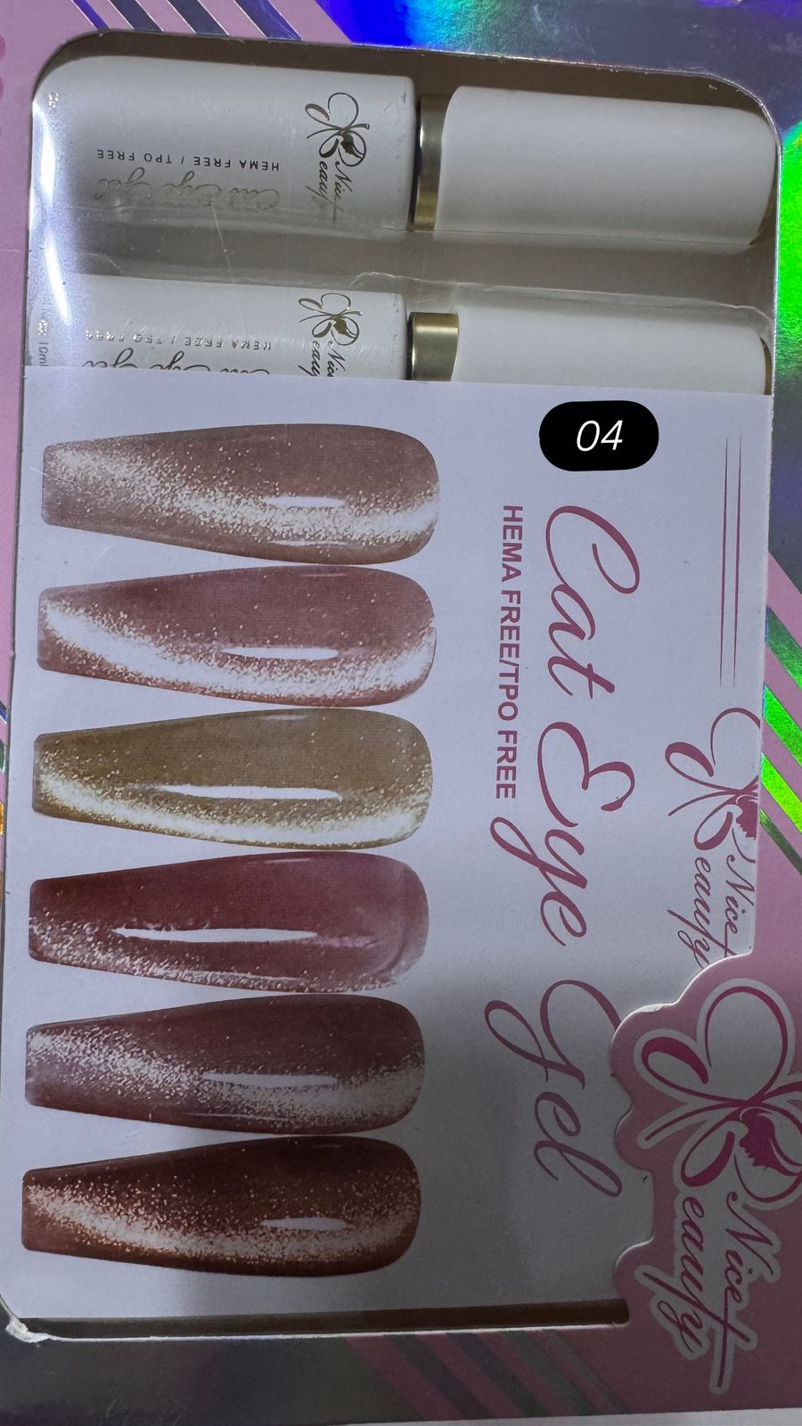 ESMALTE CAT EYE GEL COLOR 6 – NICE BEAUTY