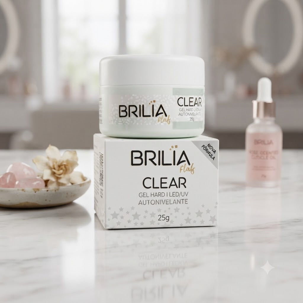GEL CLEAR 25G LED/UV - BRILIA