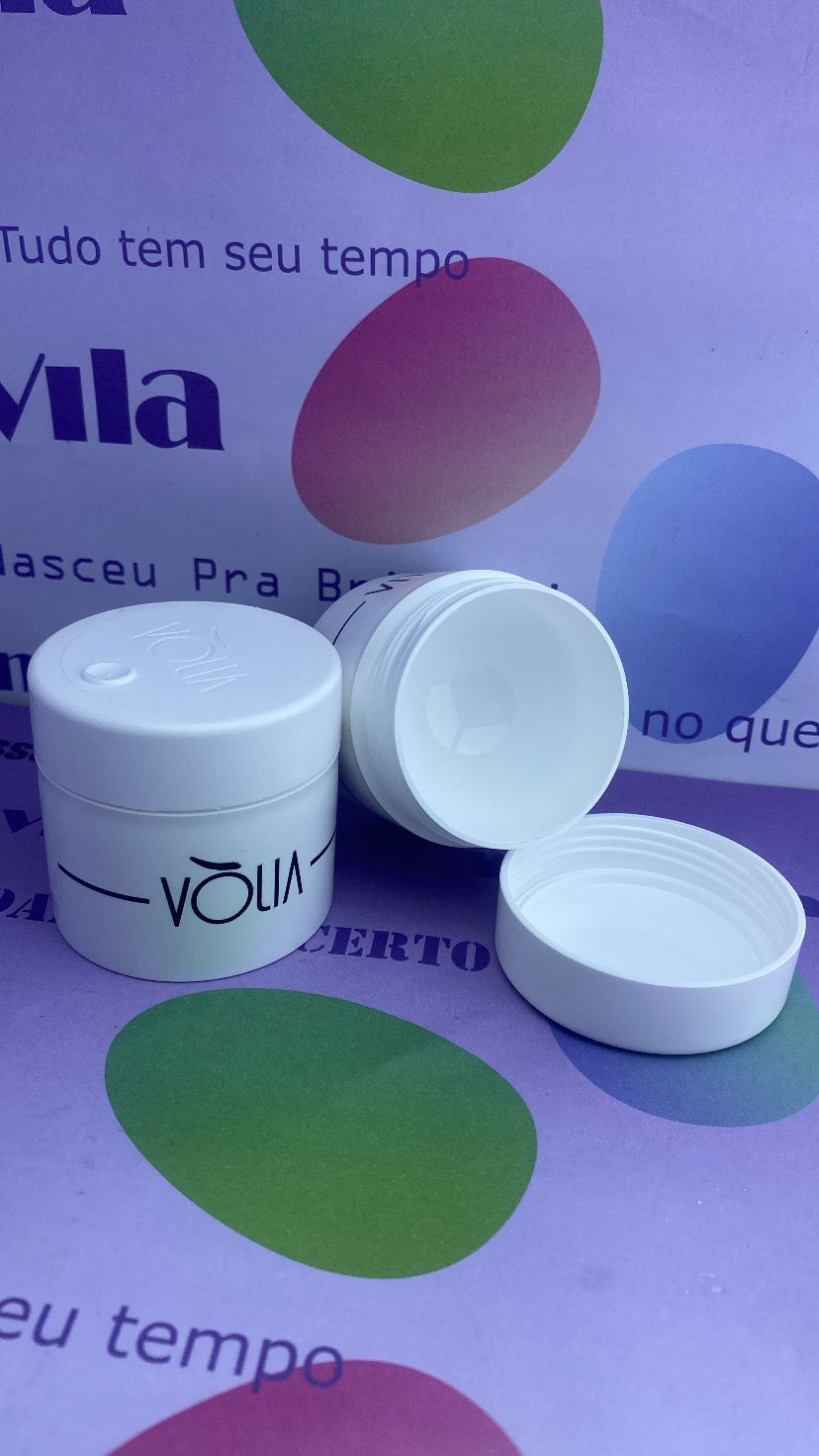 POTE ECÓLOGICO  BRANCO 30G- VOLIA INVILA - Tudo para unhas em gel