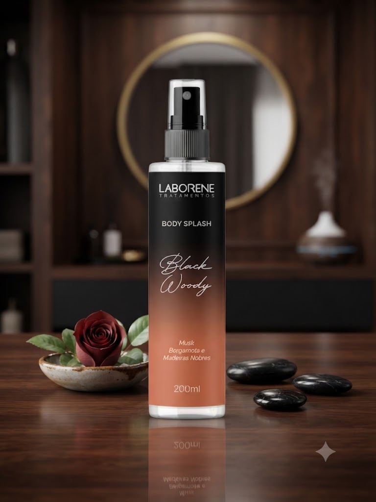 BODY SPLASH 200ML BLACY WOODY - LABORENE