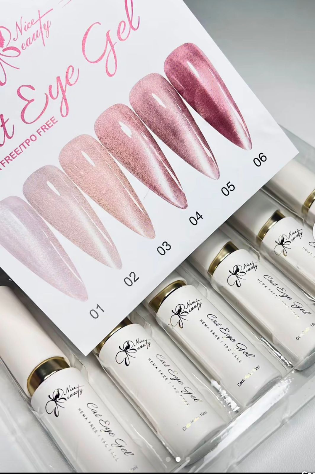KIT ESMALTE CAT EYE GEL COLOR 6 – NICE BEAUTY