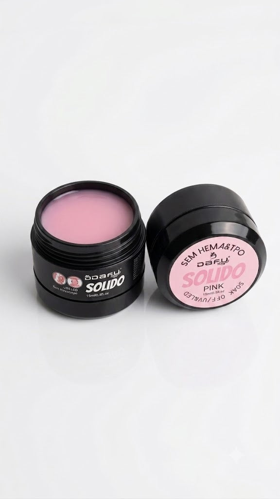 GEL SÓLIDO PINK 15ML - DAFU
