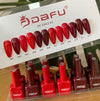 KIT ESMALTE DAFU COLOR VERMELHO- 10ML INVILA - Tudo para unhas em gel