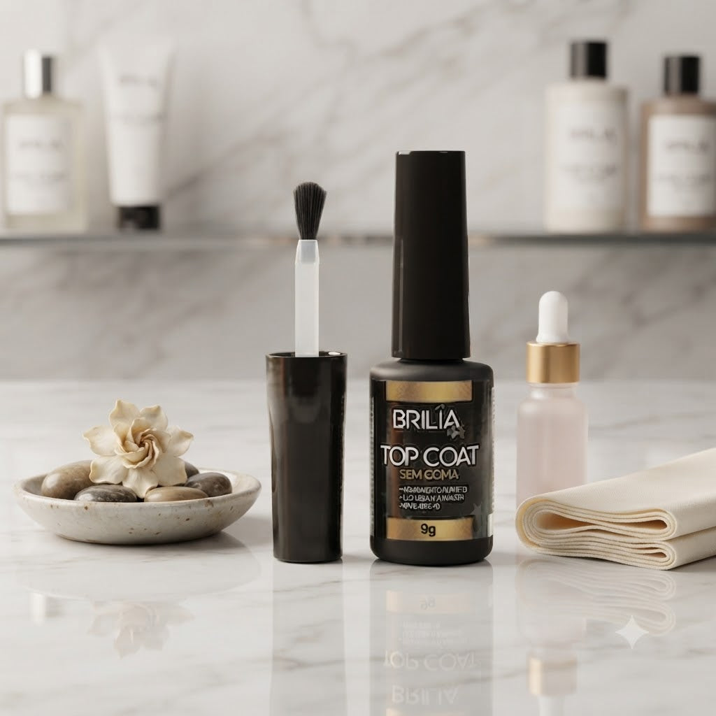TOP COAT SEM GOMA 9G - BRILIA