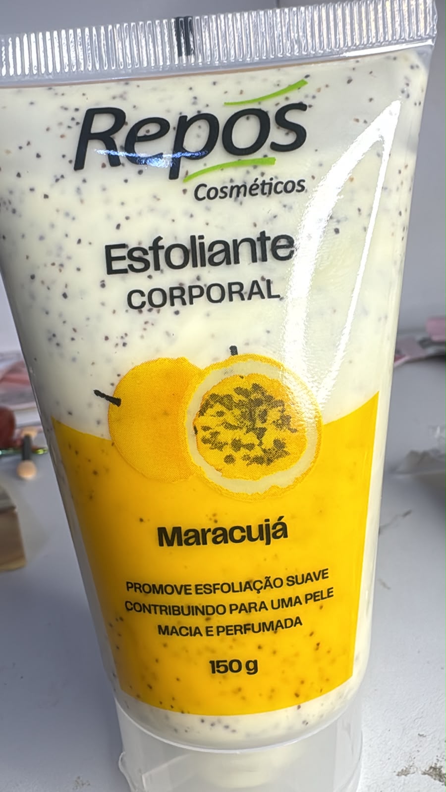 ESFOLIANTE CORPORAL REPOS MARACUJA 150G