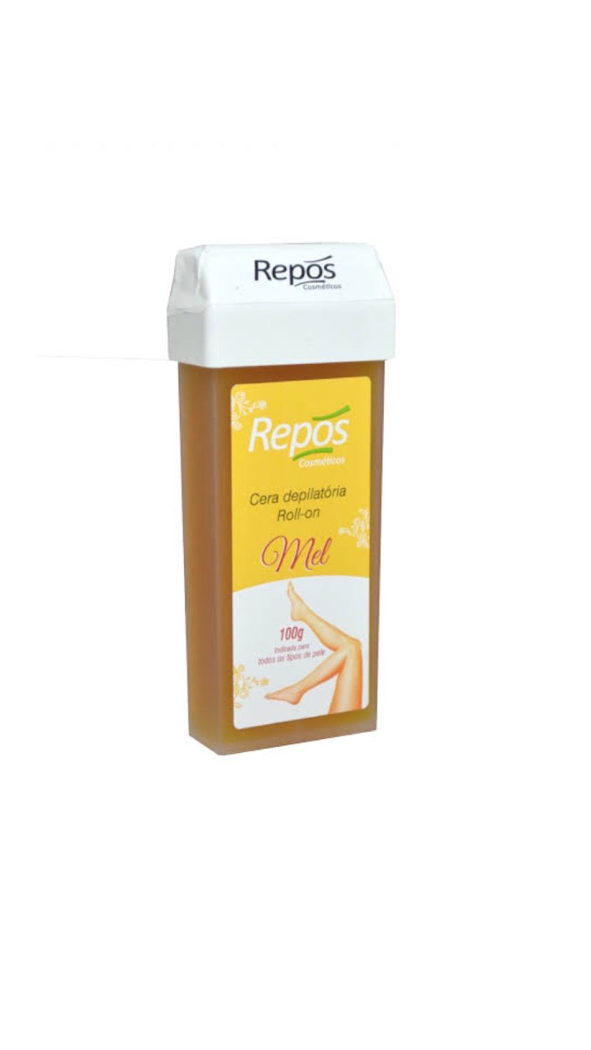 CERA DEPILATORIA MEL ROLL-ON REPOS 100g INVILA - Tudo para unhas em gel