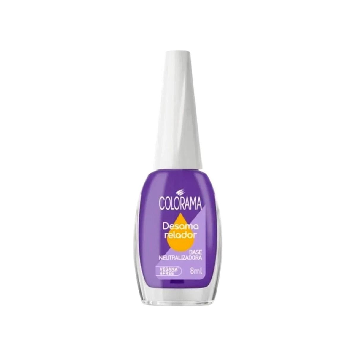 ESMALTE COLORAMA DESAMARELADOR 8ML INVILA - Tudo para unhas em gel