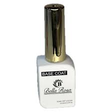 BASE COAT 15ML - BELLA ROSA INVILA - Tudo para unhas em gel