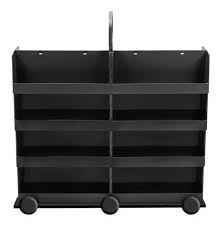 CARRINHO EXPOSITOR DISPLAY PRETO INVILA - Tudo para unhas em gel