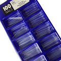 TIPS TRANSPARENTE BAILARINA EXTRA LONGA 100UND - FAN NAILS INVILA - Tudo para unhas em gel