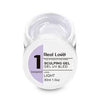 SCULPING GEL LIGHT 1 TRANSPARENTE - REAL LOVE 15ML INVILA - Tudo para unhas em gel