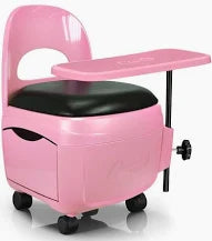CADEIRA DIVA PARA MANICURES PINK - SANTA CLARA