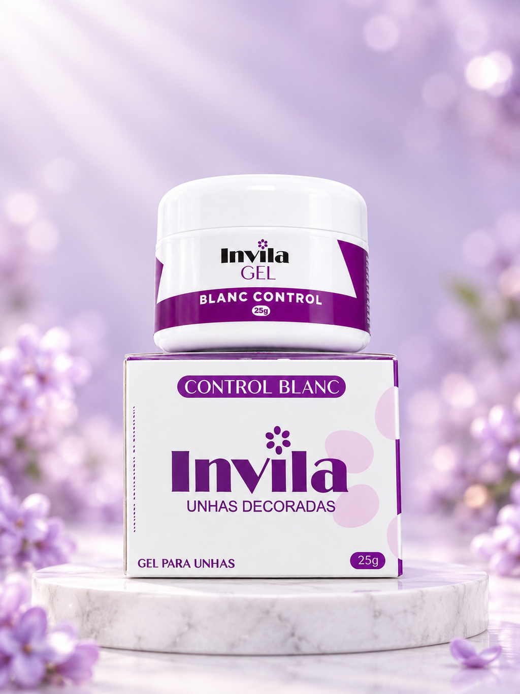 GEL CONTROL BLANC Invila - imagem estilizada