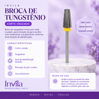 BROCA TUNGSTENIO 717XEF Invila - beneficios do produto