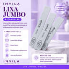 LIXA JUMBO RETANGULAR Invila - beneficios do produto