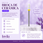BROCA CERAMICA 717CXF Invila - beneficios do produto