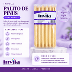 PALITO PINUS Invila - beneficios do produto
