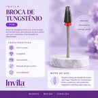 BROCA TUNGSTENIO 717F Invila - beneficios do produto