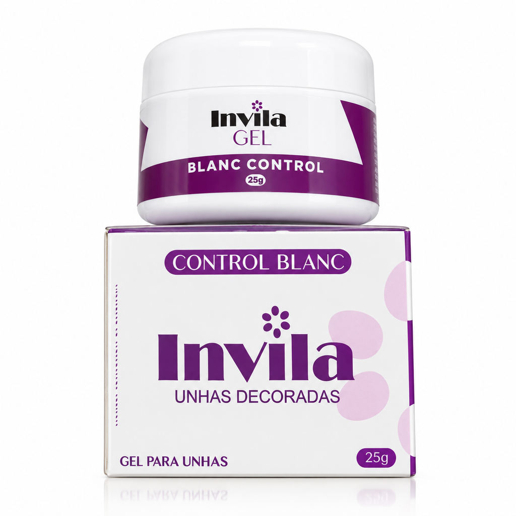 GEL CONTROL BLANC Invila - foto do produto em fundo branco