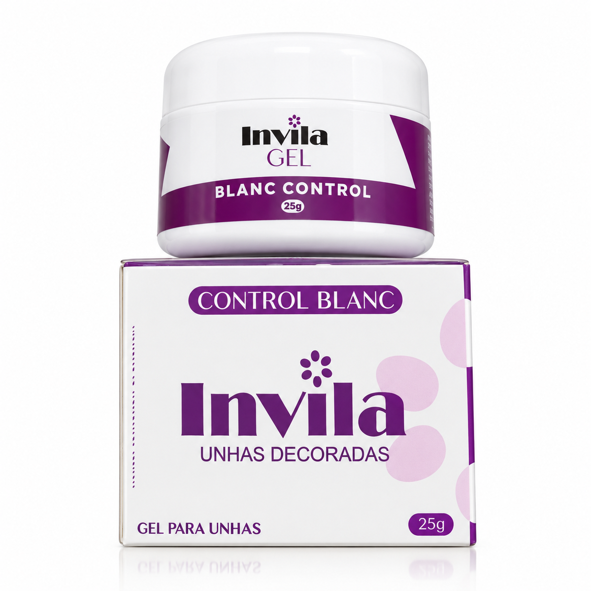 GEL CONTROL BLANC Invila - foto do produto em fundo branco