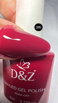 ESMALTE D&Z GEL POLISH 205 8ML INVILA - Tudo para unhas em gel