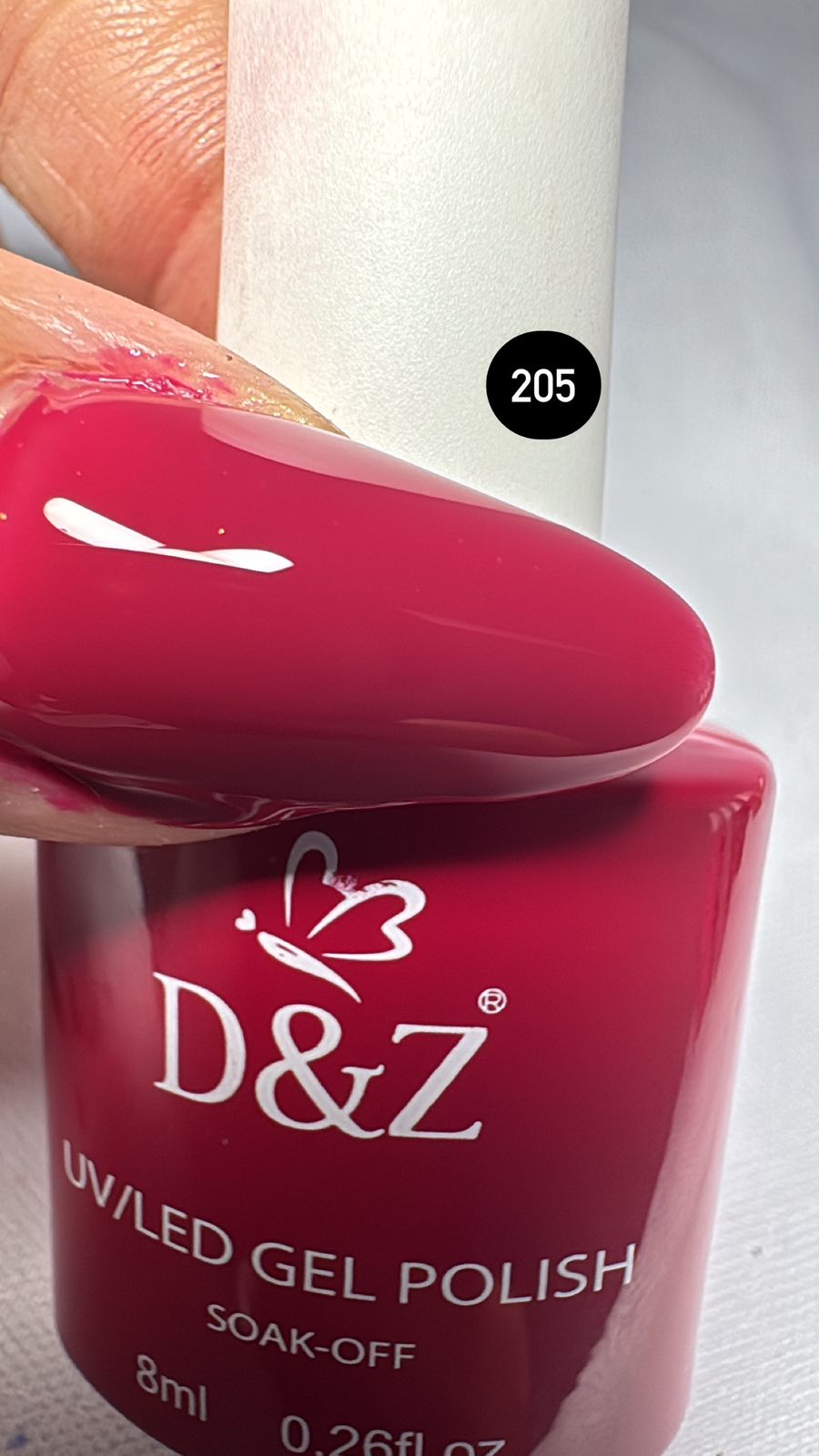 ESMALTE D&Z GEL POLISH 205 8ML INVILA - Tudo para unhas em gel