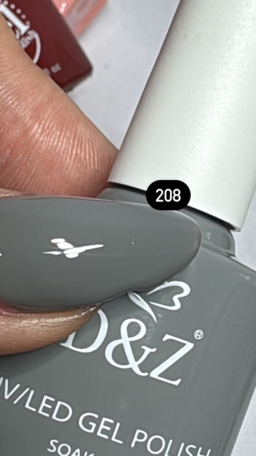 ESMALTE D&Z GEL POLISH 208 8ML INVILA - Tudo para unhas em gel