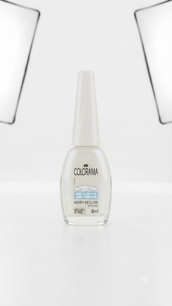HELLO KITTY AND FRIENDS NUVEM GLOW 8ML - ESMALTE COLORAMA