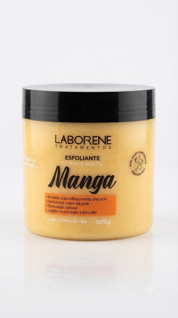 ESFOLIANTE CORPO E ROSTO MANGA 500G - LABORENE