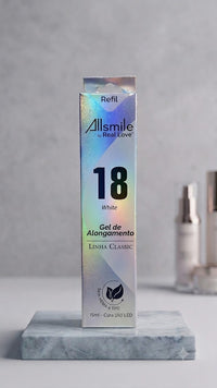 GEL REFIL 18 WHITE 15ML – REAL LOVE
