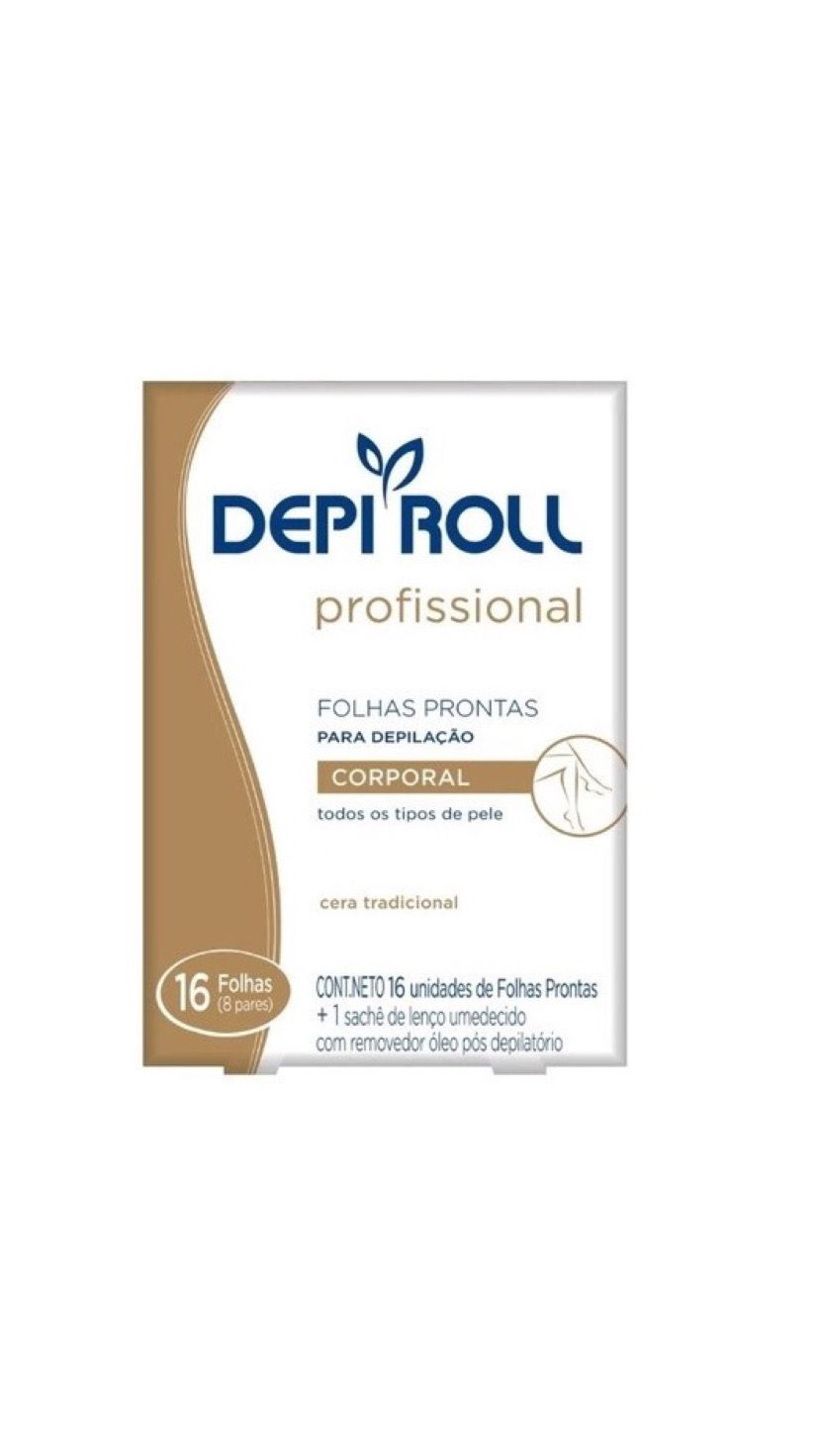 FOLHAS PRONTAS CORPORAL TRADICIONAL 16 FOLHAS -DEPI ROLL INVILA - Tudo para unhas em gel