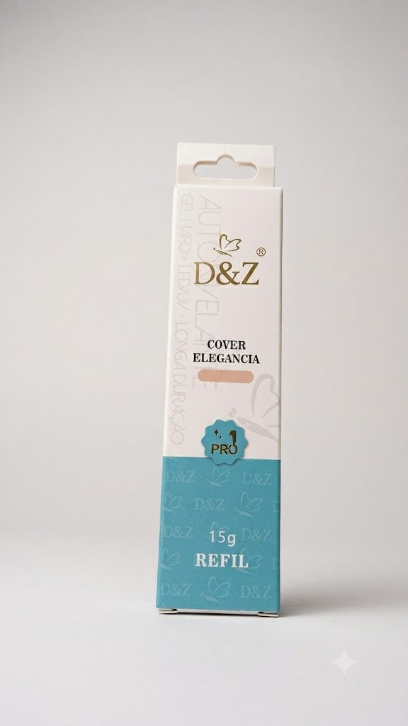 GEL REFIL HARD COVER ELEGÂNCIA D&Z – 15G