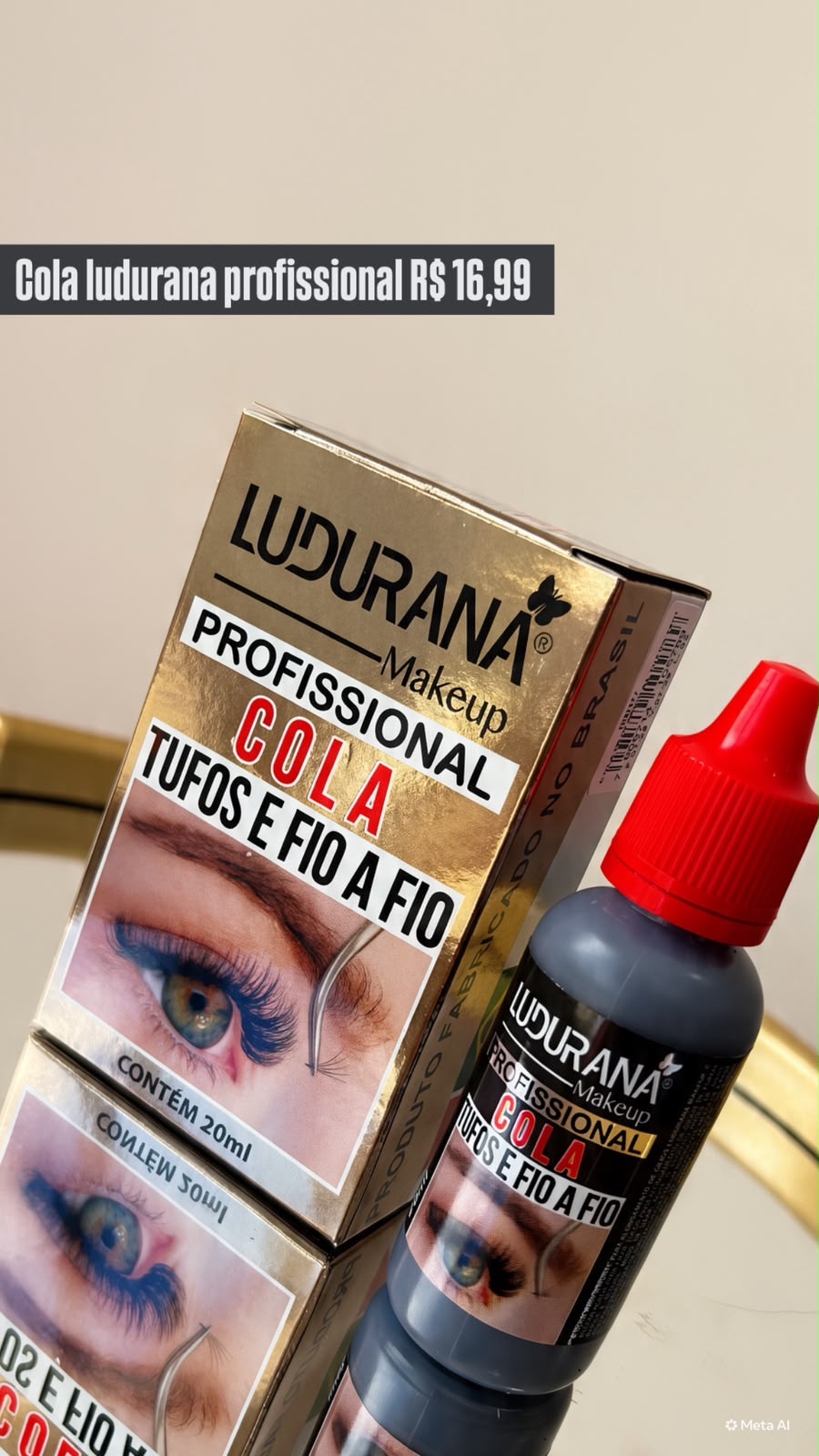 COLA DE CILIOS LUDURANA CAIXINHA 20ML