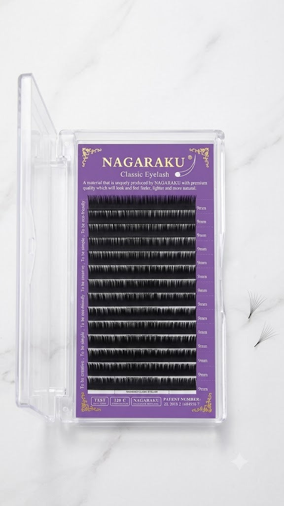CÍLIOS 0.07D 9mm  - NAGARAKU
