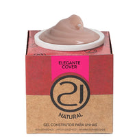 GEL NAILS 21 NATURAL ELEGANTE COVER NUDE 25G