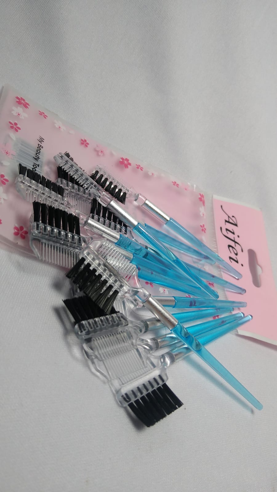 KIT ESCOVINHAS AIFEI 12UN INVILA - Tudo para unhas em gel